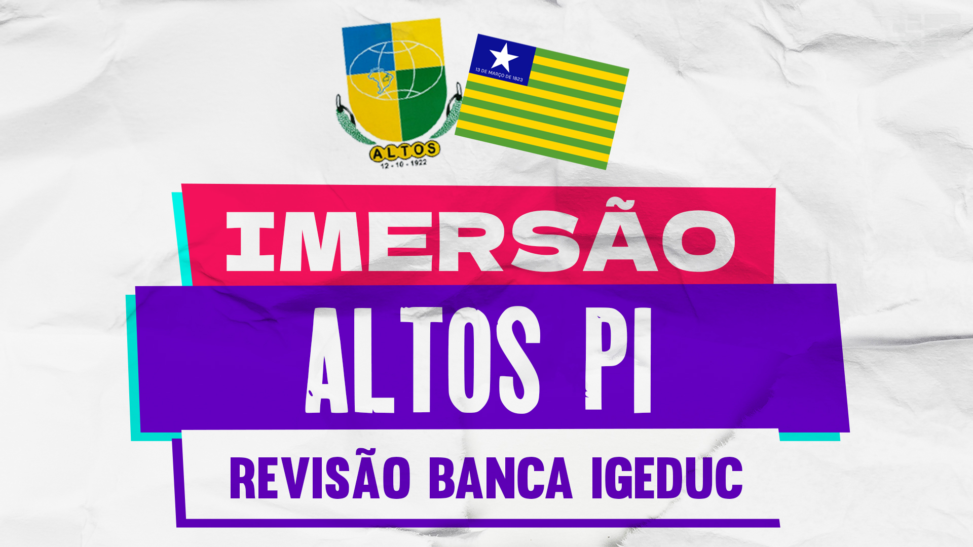 ALTOS PI - IMERSÃO DE REVISÃO BANCA IGEDUC