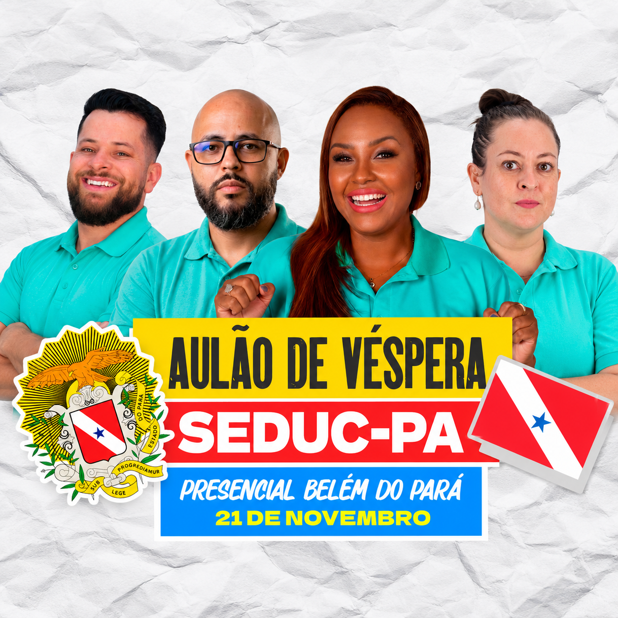 Aulão de Véspera SEDUC PA - 21/11 (Belém)