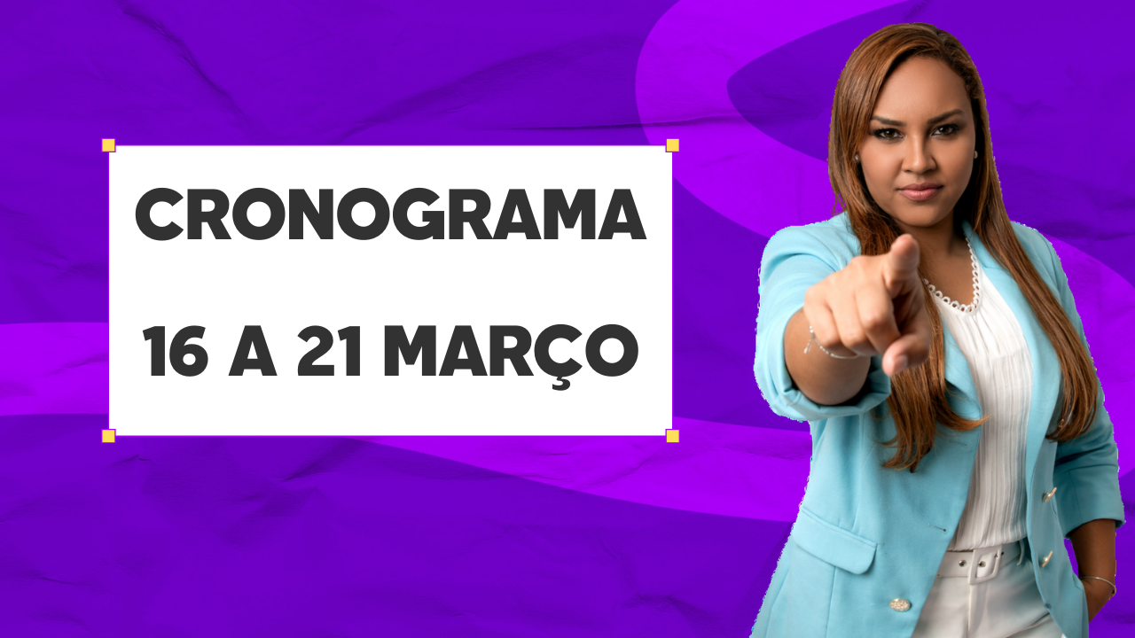 Aula online com a Profª Fabiana Firmino sobre concursos educacionais.